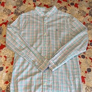 Boy's XL (18) Multicolor Plaid Shirt
